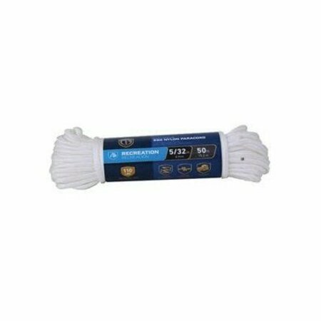 RICHELIEU AMERICA LTD. 5/32X50 Wht Paracord 644271